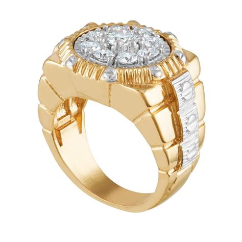 rolex ring 1 carat|jewelry masters rolex rings.